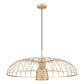 Z-Lite Valencia 35" 1-Light Modern Gold Steel Pendant Light