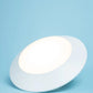 Euri Lighting Residential 12" Dimmable Integrated LED Frosted Plastic Lens and Matte White Bezel Housing Round Ceiling Light