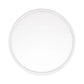 Euri Lighting Residential 15" Dimmable Integrated LED Frosted Plastic Lens and Matte White Bezel Housing Flat  Round Ceiling Light