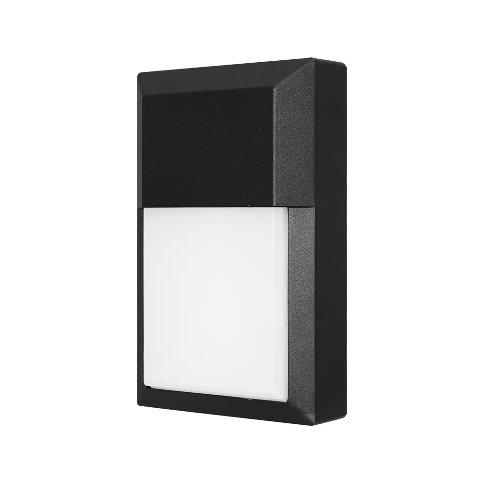 Euri Lighting Commercial LED 15.8-Watts 5 Color Selectable Non-Dimmable Photocell Sensor Mini Wall Pack Light