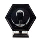 Euri Lighting Decorative Fixture LED Non-Dimmable Motion Sensor Bronze Finish With Water Glass Lens Outdoor Wall Lantern