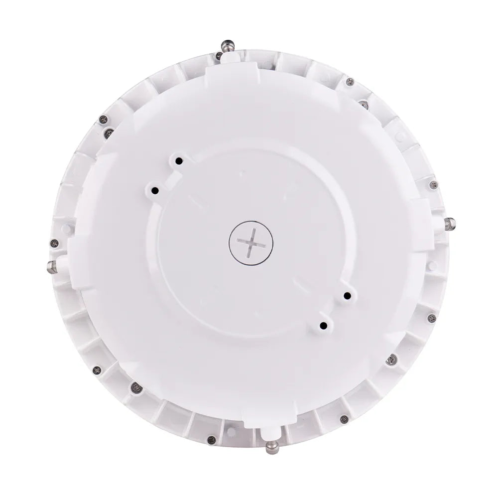 Euri Lighting Commercial 3-Light Color Selectable Dimmable LED 100-Watt Waterproof IP65 Protection Parking Garage Light