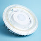 Euri Lighting Commercial 3-Light Color Selectable Dimmable LED 100-Watt Waterproof IP65 Protection Parking Garage Light