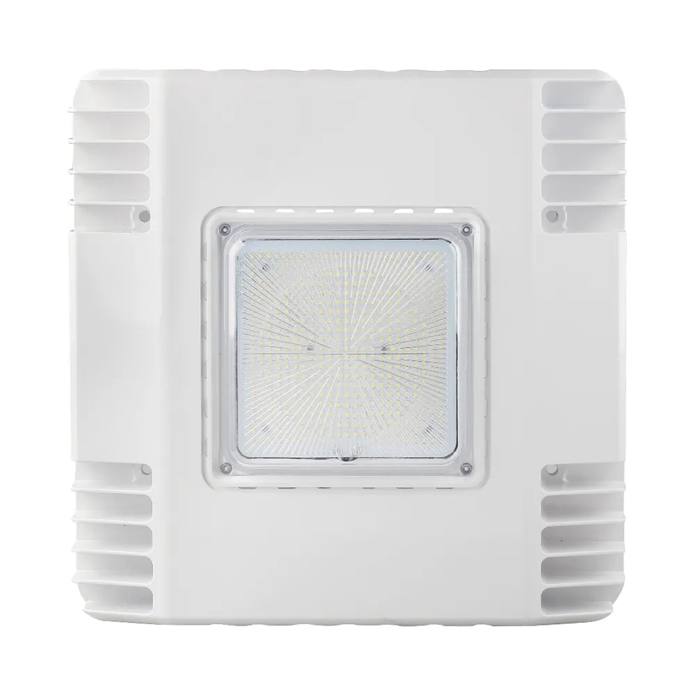 Euri Lighting Commercial Dimmable LED 150-Watt Waterproof IP65 Protection Square Canopy Light