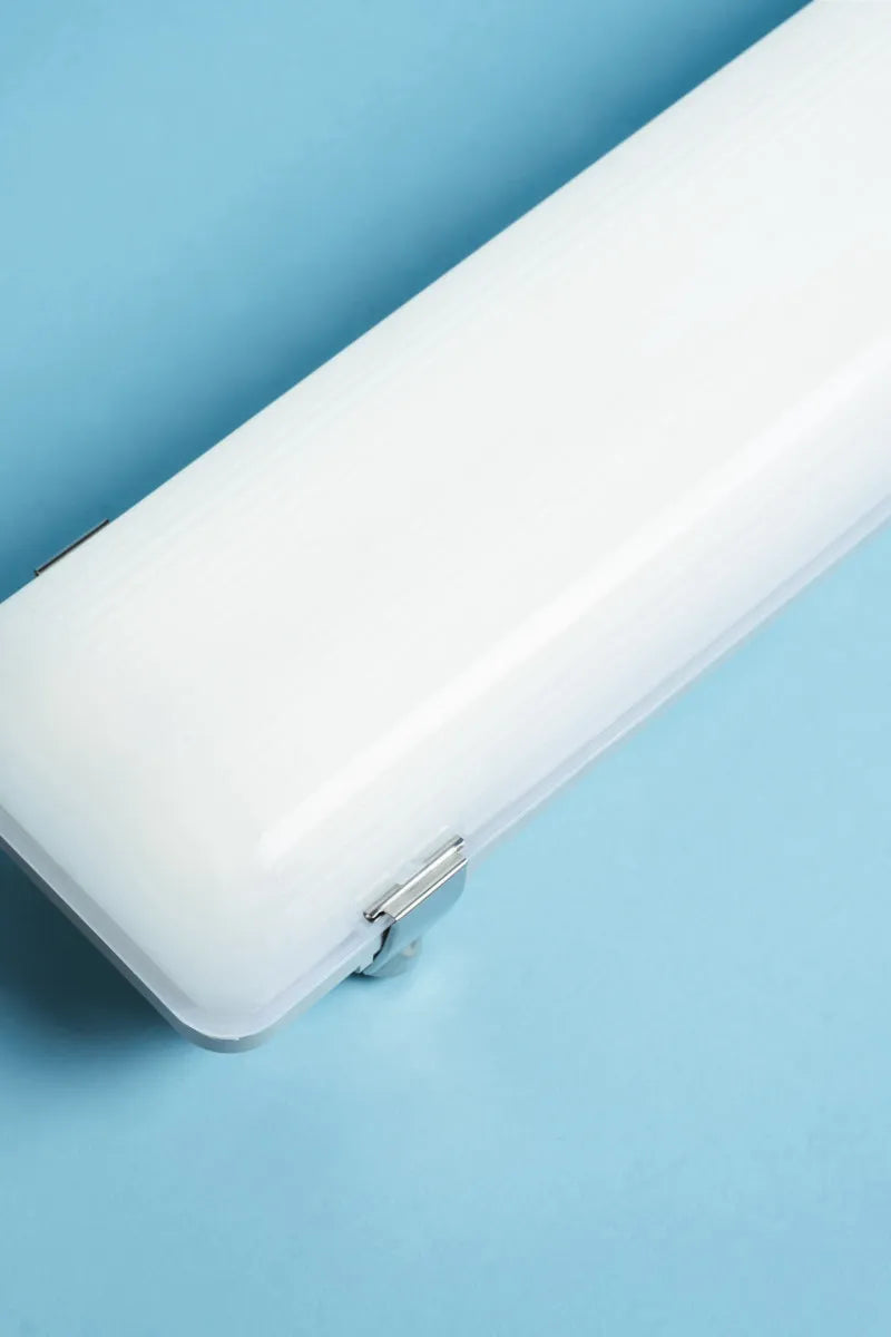 Euri Lighting Commercial 4 Ft. 3-Light Color Selectable Dimmable LED 25/38/50 Watt Waterproof IP65 Rated Vapor Tight Strip Light