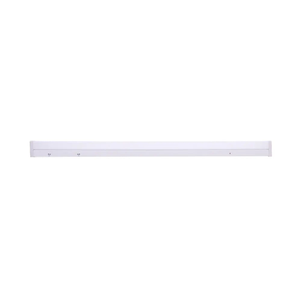 Euri Lighting Commercial 4 Ft. 3-Light Color Selectable Dimmable LED 25/38/50 Watt Linear Strip Light