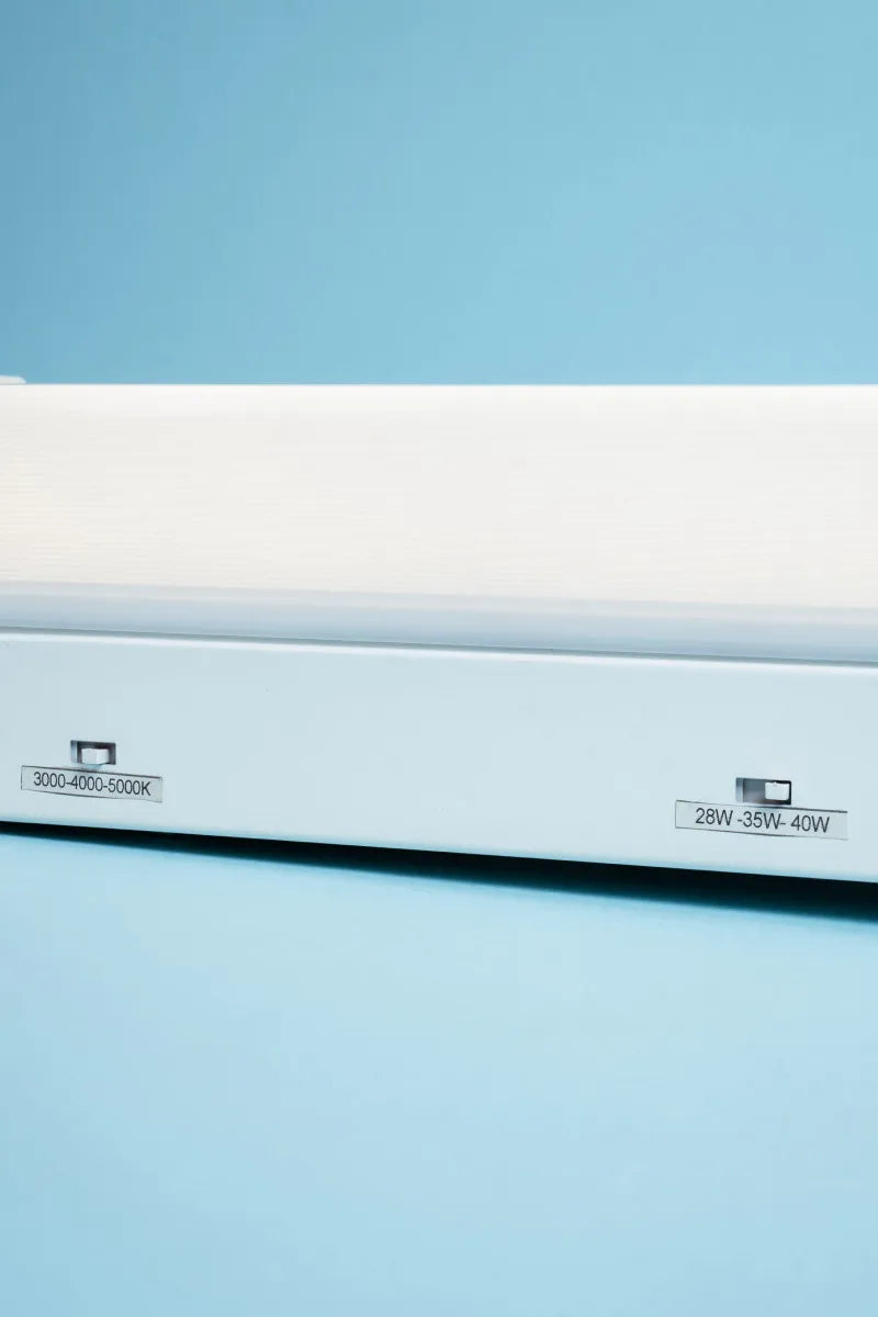 Euri Lighting Commercial 4 Ft. 3-Light Color Selectable Dimmable LED 25/38/50 Watt Linear Strip Light