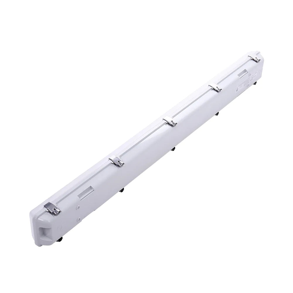 Euri Lighting Commercial 4 Ft. 3-Light Color Selectable Dimmable LED 25/38/50 Watt Waterproof IP65 Rated Vapor Tight Strip Light