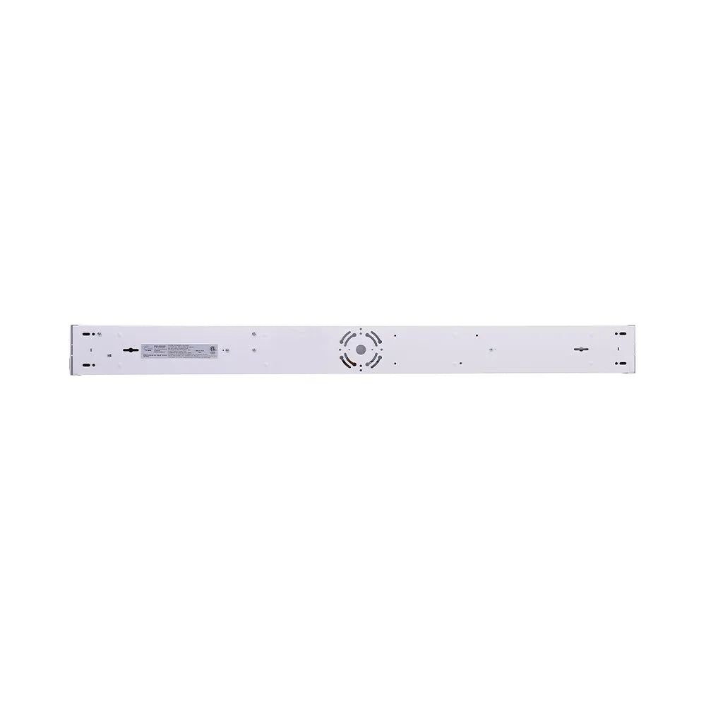 Euri Lighting Commercial 4 Ft. 3-Light Color Selectable Dimmable LED 25/38/50 Watt Linear Strip Light