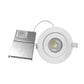 Euri Lighting Commercial 4" LED 65-Watts Equivalent 5 Color Selectable Dimmable Gimbal Downlight With Junction Box