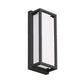 Euri Lighting Smart LED 18-Watts Multicolor CCT+RGB Color Changing Waterproof Dimmable Mobile App Controlled Outdoor Wall Light
