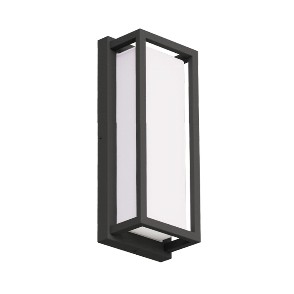 Euri Lighting Smart LED 22-Watts Multicolor CCT+RGB Color Changing Waterproof Dimmable Mobile App Controlled Outdoor Wall Light
