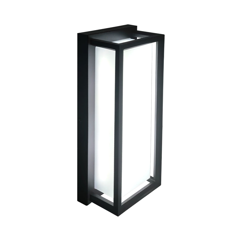 Euri Lighting Smart LED 18-Watts Multicolor CCT+RGB Color Changing Waterproof Dimmable Mobile App Controlled Outdoor Wall Light