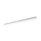 Euri Lighting Commercial 8 Ft. LED 100-Watts 3 Color Selectable Dimmable Linkable Frosted Plastic Lens White Housing Dual Architectural Linear Up and Down Light