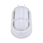 Euri Lighting Residential LED 6.2-Watts Non-Dimmable Wet Rated 6 Color Selectable Frosted Glass Lens Matte White Housing Outdoor Bulkhead Wall Light