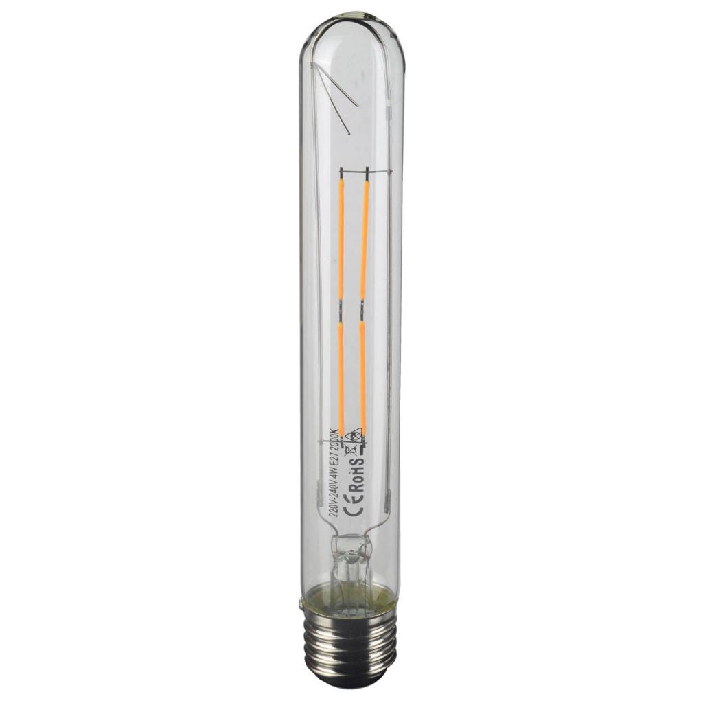 A&B Home 1" x 7" Bundle of 149 Tubular-Shaped T26 Filament Led Clear Bulb 4 Watts Fits E26 Fixture