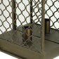 A&B Home 11" x 23" Bundle of 14 Rectangular Brass Caged Metal Wall Lamp