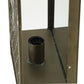 A&B Home 11" x 23" Bundle of 14 Rectangular Brass Caged Metal Wall Lamp