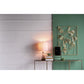 A&B Home 12" x 23" Bundle of 10 White Marble Cone-Shaped With Gold Base and Drum Shade Table Lamp
