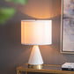 A&B Home 13" x 20" Bundle of 15 White and Gold Table Lamp With Drum-Shaped Shade