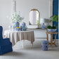 A&B Home 13" x 25" Bundle of 24 Blue and White Ceramic Vase Lamp