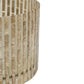 A&B Home 13" x 7" Bundle of 18 Round Natural Brown Textured Shade Table Lamp