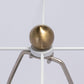 A&B Home 14" x 22" Bundle of 11 White and Gold Table Lamp with Drum-Shape Shade and Two Tassel Accents
