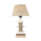 A&B Home 14" x 26" Bundle of 11 Modern Chic Champagne Table Lamp