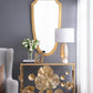 A&B Home 14" x 26" Bundle of 12 Amber Glass Table Lamp With White Drum-Shaped Shade