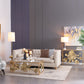 A&B Home 14" x 26" Bundle of 13 White Marble Base With Gray Cylindrical Body and White Drum-Shaped Shade