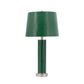 A&B Home 14" x 27" Bundle of 15 Green Crocodile Textured Faux Leather Table Lamp