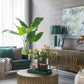 A&B Home 14" x 27" Bundle of 15 Green Crocodile Textured Faux Leather Table Lamp