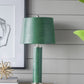 A&B Home 14" x 27" Bundle of 15 Green Crocodile Textured Faux Leather Table Lamp