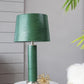 A&B Home 14" x 27" Bundle of 15 Green Crocodile Textured Faux Leather Table Lamp
