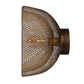 A&B Home 14" x 9" Bundle of 16 Modern Chic Antique Gold and Black Wall Lamp