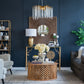 A&B Home 15" x 26" Bundle of 11 Round Gold Base Table Lamp With White Drum-Shaped Shade