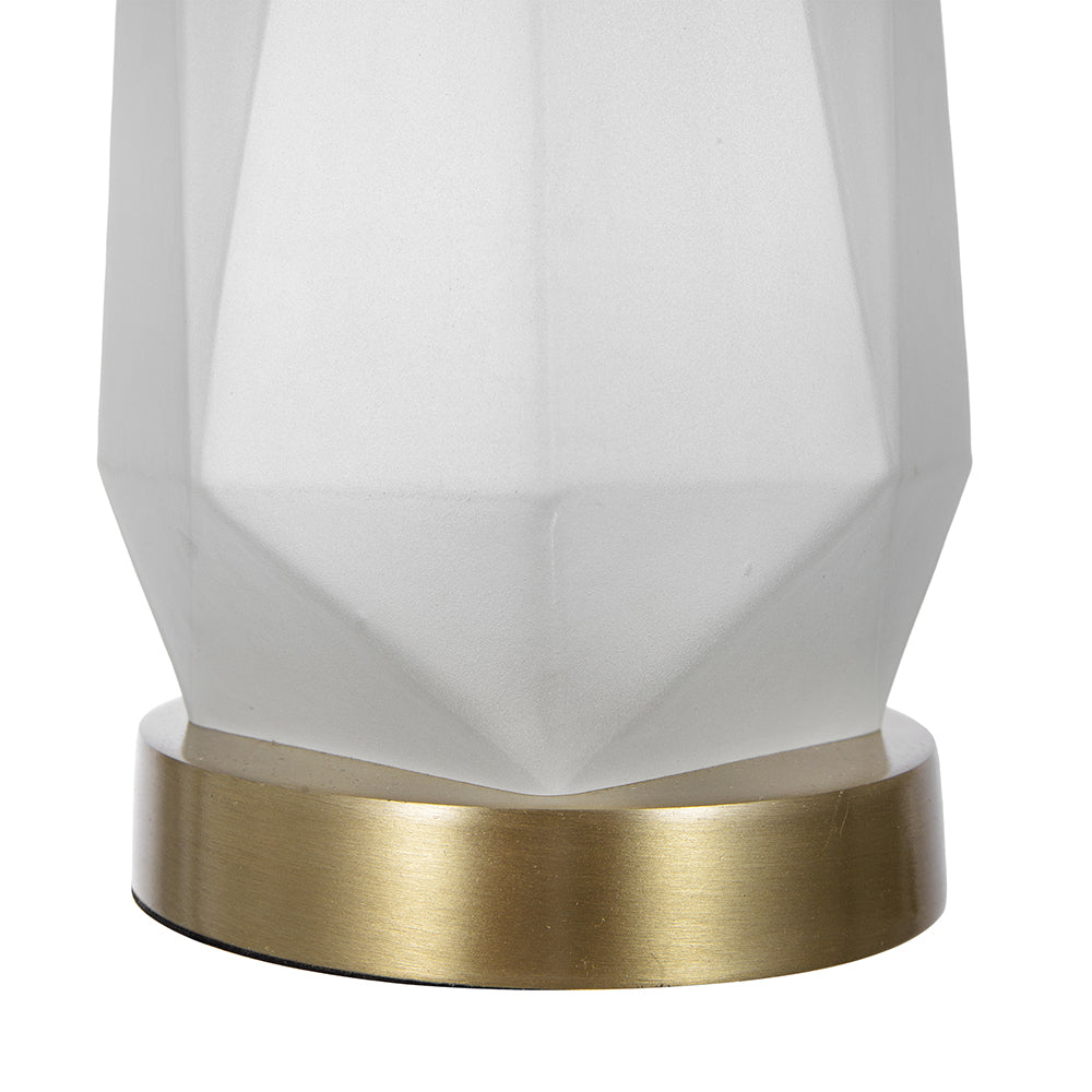 A&B Home 15" x 26" Bundle of 11 White Drum-Shaped Table Lamp