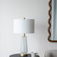 A&B Home 15" x 26" Bundle of 11 White Drum-Shaped Table Lamp