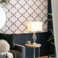 A&B Home 15" x 26" Bundle of 12 Blue Marble With Gold Accent Table Lamp With White Rectangular Shade