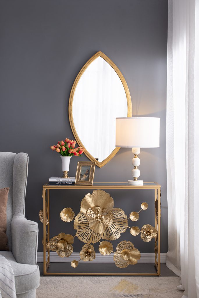 A&B Home 15" x 26" Bundle of 12 Gold and White Marble Base Table Lamp With White Drum-Shaped Shade