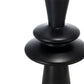 A&B Home 15" x 27" Bundle of 12 Black Table Lamp with Two Varying Disc Accents and White Drum-Shaped Shade
