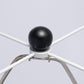 A&B Home 15" x 27" Bundle of 12 Black Table Lamp with Two Varying Disc Accents and White Drum-Shaped Shade