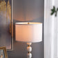 A&B Home 15" x 27" Bundle of 12 Gold and White Marble Base Table Lamp With White Drum-Shaped Shade