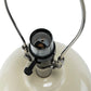 A&B Home 15" x 27" Buttery Yellow Stacked Globe Ceramic Table Lamp With Ivory Drum Shade