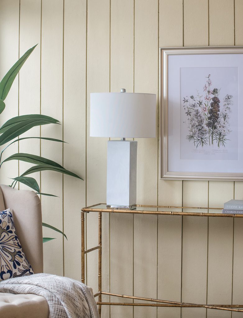 A&B Home 15" x 28" Bundle of 18 White Rectangular Base With Silver Accent Table Lamp With White Drum Shade
