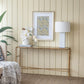 A&B Home 15" x 28" Bundle of 18 White Rectangular Base With Silver Accent Table Lamp With White Drum Shade