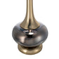A&B Home 15" x 29" Bundle of 11 Round Gray and Gold Table Lamp with White Drum Shade