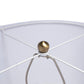 A&B Home 15" x 29" Bundle of 11 Round Gray and Gold Table Lamp with White Drum Shade