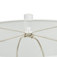 A&B Home 15" x 29" Bundle of 12 White Marble and Clear Acrylic Table Lamp With White Drum Shade
