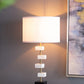 A&B Home 15" x 30" Bundle of 12 Black and White Table Lamp With Drum-Shaped Shade